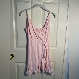 Pink babydoll dress from PacSun in size xs NEVER WORN